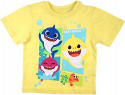 E plus M Baby Shark Pamut Póló Rövid Ujjú Póló Nyárra 116 P20