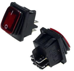  Billenőkapcsoló KCD4-201 W10841-3 (AL-49141)