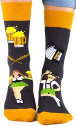  Zokni, pamut, sör mintás, Noviti, 39/42-es méret (5905204334539)