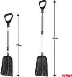  AMIO Teleszkópos hólapát 103-131cm AMIO-04152 (04152)