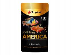 Tropical Soft Line America S haleledel, 10g, süllyedő pálcikák (67411)
