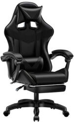 ForAll 7035-5 Scaun Gaming Din piele ecologică cu Suport pentru picioare Neagră (7035-5)