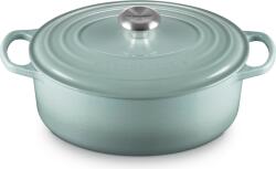 Le Creuset Vas de copt Signature oval, 29 cm, sare de mare (21178297174430)