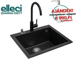 Elleci QUADRA105 G40 mosogatótálca + Caddy C01 G40 csaptelep (QUADRA2SZETT)