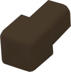 Profil-EU Sar a sínre Profil-EU sötétbarna, PVC, él magassága 8 mm, LHROH8H (4206814)