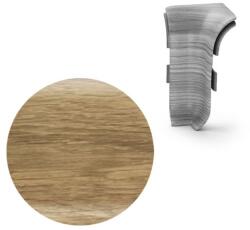 Naturel Sarokelem szegélyléchez „íves Naturel Bourbon tölgy natúr, PVC hossz 0, 5 cm, élmagasság 56 mm, NATNGTW69 (NGTW69)