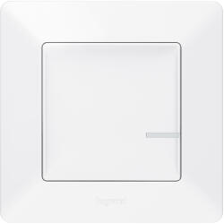 Legrand Valena Life NETATMO kapcsoló - vezetéknélküli, egypólosú, fehér (CR2032 gombelemmel, 752185) (NETATMO752185)