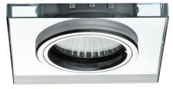 Kanlux SOREN L-BL spot lámpatest , négyzet alakú , zöld fényű , LED oldalvilágítással (24415)