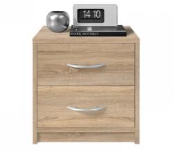 Ateir PEPE II éjjeliszekrény sonoma színben - mindigbutor - 14 196 Ft