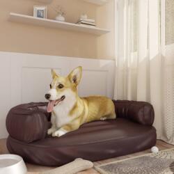 vidaXL 88x65 cm brown pleather 171321