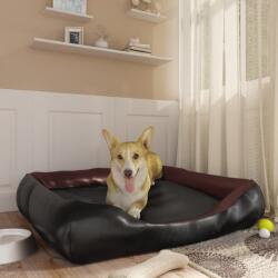 vidaXL 120x100x27 cm black/brown pleather 171243