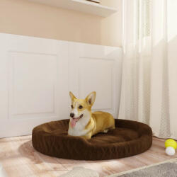 vidaXL 70x55x23 cm brown plush 171391