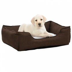 vidaXL 65x50x20 cm brown/white 171373