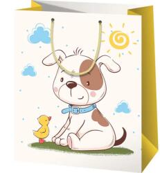 Cardex Egy kutya és csibe barátsága mintás nagy méretű exkluzív ajándéktáska 27x14x33 cm 46010