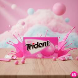 Trident Bubblegum Rágógumi, Cukormentes (14db) (diabetikus) 31g