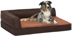 vidaXL Mattress 90x64 cm brown 171342