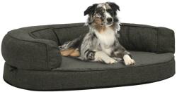 vidaXL Mattress 90x64 cm dark grey 171294