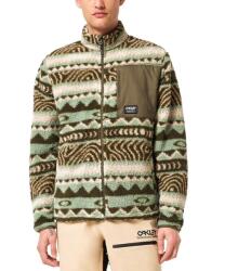 Oakley Mountain Fire Sherpa Zip pulóver Green Norway Pattern (FOA403426-9WV)