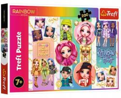Trefl Rainbow High 200 piese Puzzle