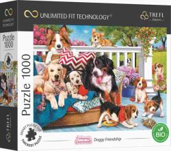 Trefl Prietenie cu câini 1000 piese 10698 Puzzle
