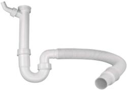 Blanco - Sifon pentru chiuvetă, cu racord, flexibil, plastic 137262 (137262)