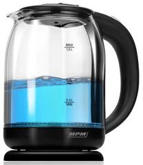 MPM MCZ-129 Vízforraló 1, 6l, üveg, 1500W (MCZ-129)