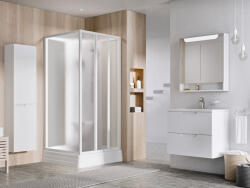 RAVAK Supernova ASBP3 90x90 zuhanybox fehér+grape - szerelvenycenter