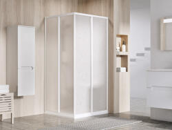 RAVAK Supernova SRV2+SRV2 90x90 195 S zuhanykabin fehér+pearl - szerelvenycenter