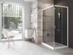 RAVAK Blix BLRV2K-100 zuhanykabin fehér+transparent (1 oldal) - szerelvenycenter