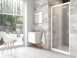 RAVAK Blix BLDP2-110 zuhanyajtó fehér+grape - szerelvenycenter