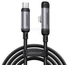 JOYROOM iPhone 14 Plus / 14 Pro Max / 14 Pro JOYROOM S-A56 ENJOYX SERIES adatkábel Type-C - lightning, 120cm, FEKETE (JOYROOM_S-A56_CL) (JOYROOM_S-A56_CL)