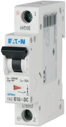 Eaton kismegszakító, 10kA, egy pólusú DC, faz-b2/1-dc-176063 (176063)
