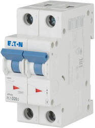 Eaton kismegszakító, 10kA, kétpólusú, pl7-d20/2-263382 (263382)