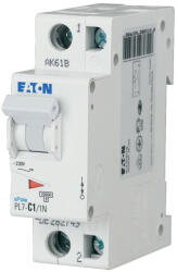 Eaton kismegszakító, 10kA, 1P+0, pl7-c1/1n-165230 (165230)