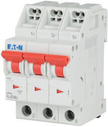 Eaton kismegszakító, 10kA, dugaszolókA, pcsokkA, l, pli-c10/3-101319 (101319)