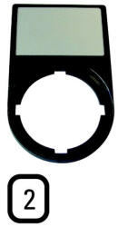 Eaton felirati tábla tartó + tábla, m22s-st-x53-256798 (256798)