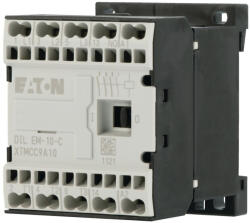 Eaton teljesítmény kontaktor AC-3/400V: 4kW, rugóvisszatérítésű, dilem-10-g-c (110Vdc) -231671 (231671)