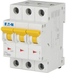 Eaton kismegszakító, 10kA, három pólusú, pl7-d25/3-263423 (263423)
