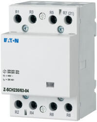 Eaton installációs kontaktor, 4ny, 63A (AC1), 230V AC, z-sch230/63-04-285735 (285735)
