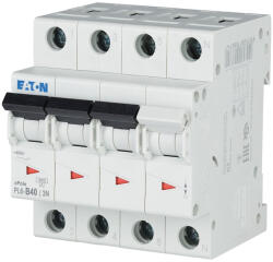 Eaton kismegszakító, 6 kA, 3P+0, pl6-b40/3n-106041 (106041)