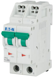 Eaton kismegszakító, 10kA, dugaszolókA, pcsokkA, l, pli-d6/2-101303 (101303)