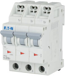 Eaton kismegszakító, 10kA, dugaszolókA, pcsokkA, l, pli-d16/3-101328 (101328)