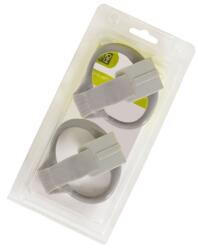 Cangaroo utazóágyra húzógyűrűk 2db szürke