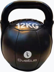 Sveltus Kettlebell Sveltus Soft PU 12 kg black