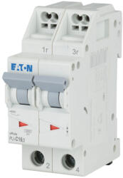 Eaton kismegszakító, 10kA, dugaszolókA, pcsokkA, l, pli-c16/2-101300 (101300)