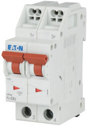 Eaton kismegszakító, 10kA, dugaszolókA, pcsokkA, l, pli-c4/2-101295 (101295)