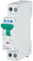 Eaton kismegszakító, 6 kA, 1P+1N 1TE, pln6-b6/1n-de-263269 (263269)