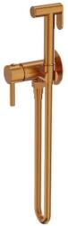 Lavita Set duș igienic LaVita, Verdi, furtun 120 cm, corp încastrat, brushed copper (57292)