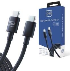 3mk Protection Cablu Date si Incarcare USB-C - USB-C 3MK Hyper, 100W, 1.2m, Negru - evomag