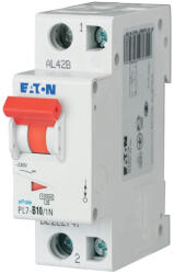 Eaton kismegszakító, 10kA, 1P+0, pl7-b10/1n-262728 (262728)